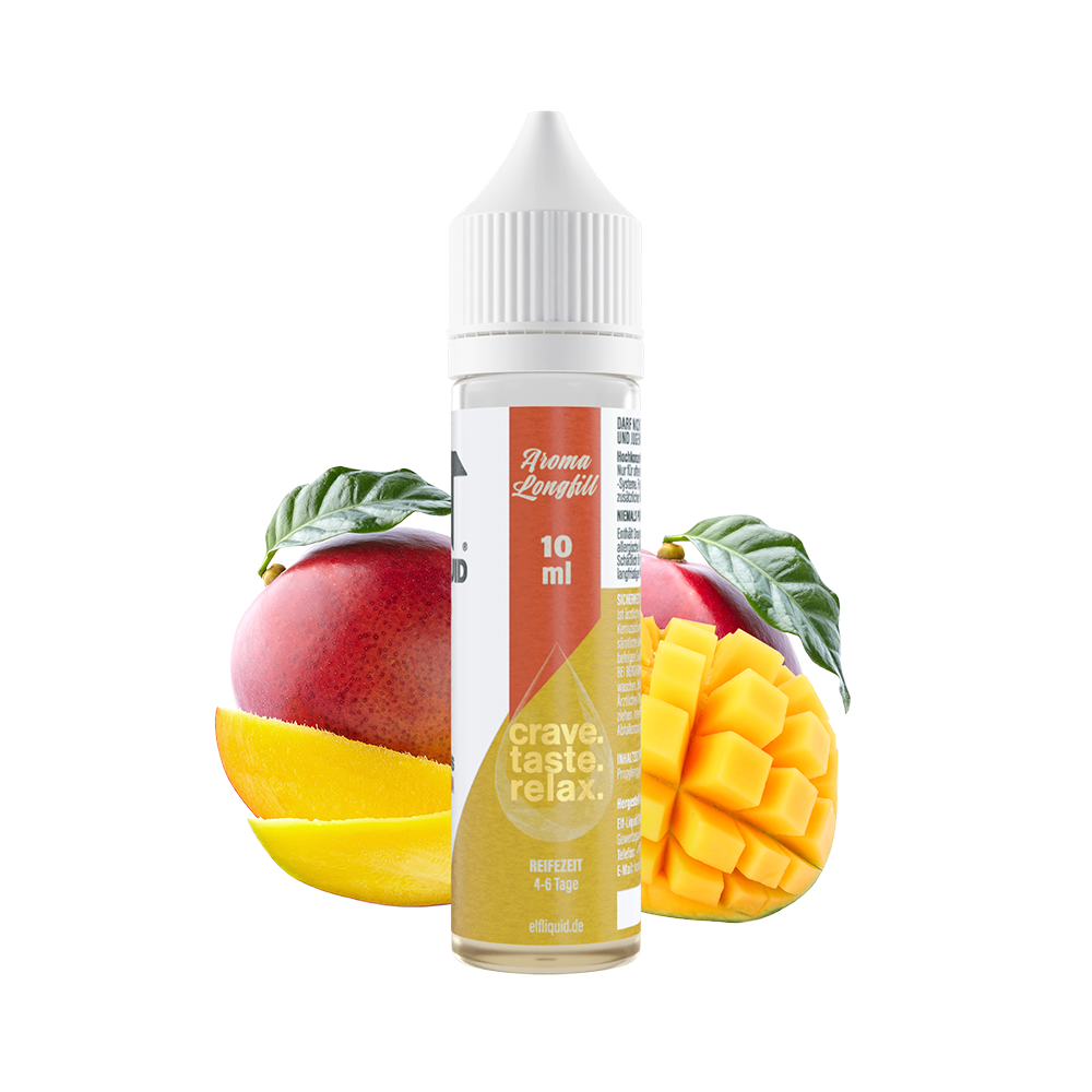 Elf-Liquid Aroma Longfill - Mango - 10ml in 60ml Flasche 