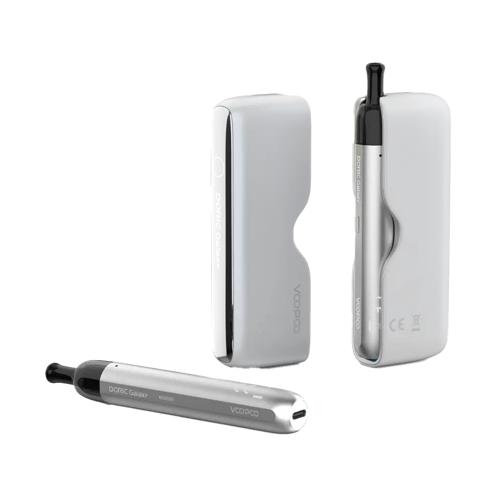 Voopoo Doric Galaxy Pod Kit mit Powerbank Silver White