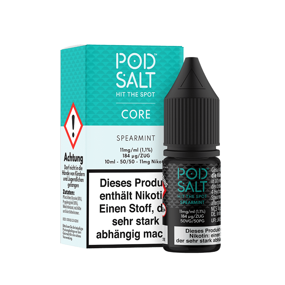 Pod Salt Core Nikotinsalz Spearmint Liquid 11mg 10ml