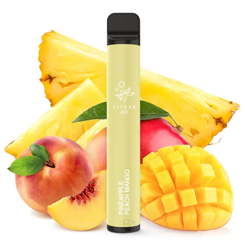 Elfbar 600 Pineapple Peach Mango 20mg Nic Salz 