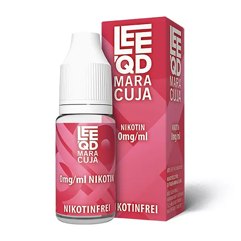 LEEQD Fruits Maracuja 10ml 0mg Liquid 