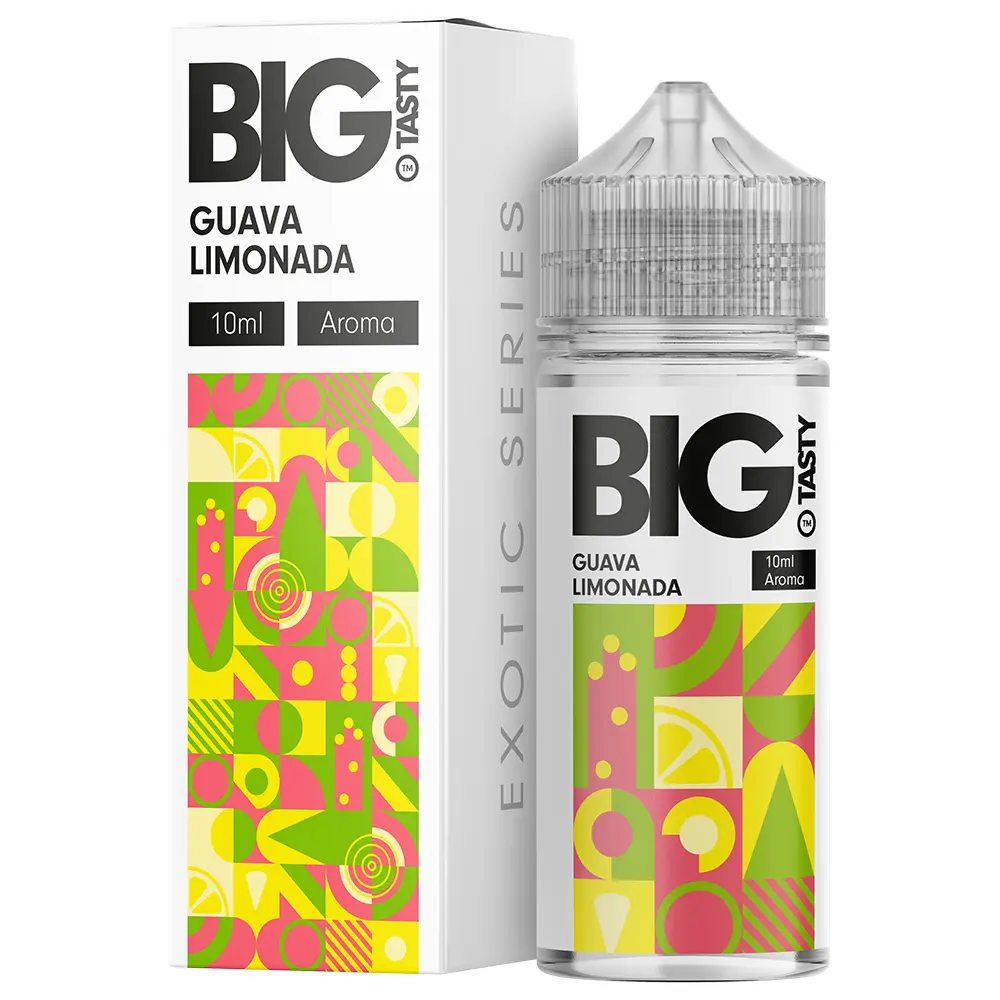 Big Tasty Longfill - Guava Limonada - 10ml in 120ml Flasche 