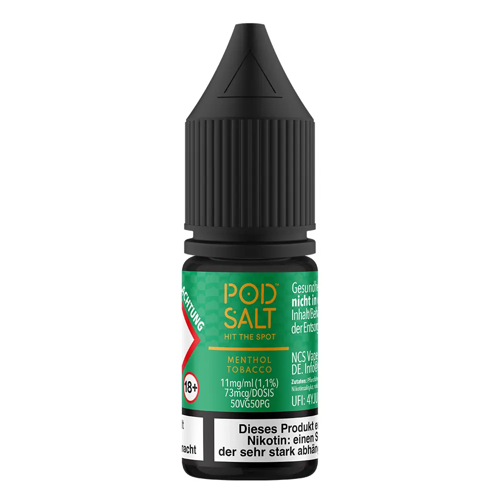 Pod Salt Origin Nikotinsalz - Menthol Tobacco - Liquid 11mg 10ml 