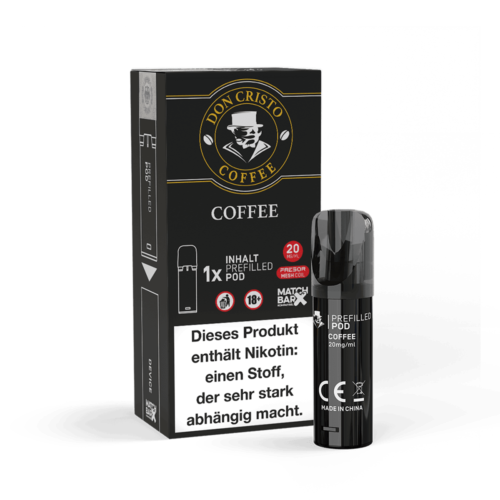 Don Cristo Einweg Pod Coffee 20mg