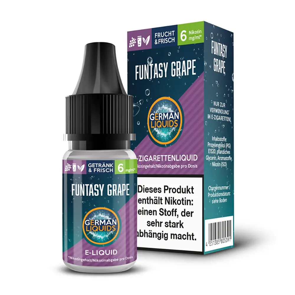 German Liquids Funtasy Grape 6 mg