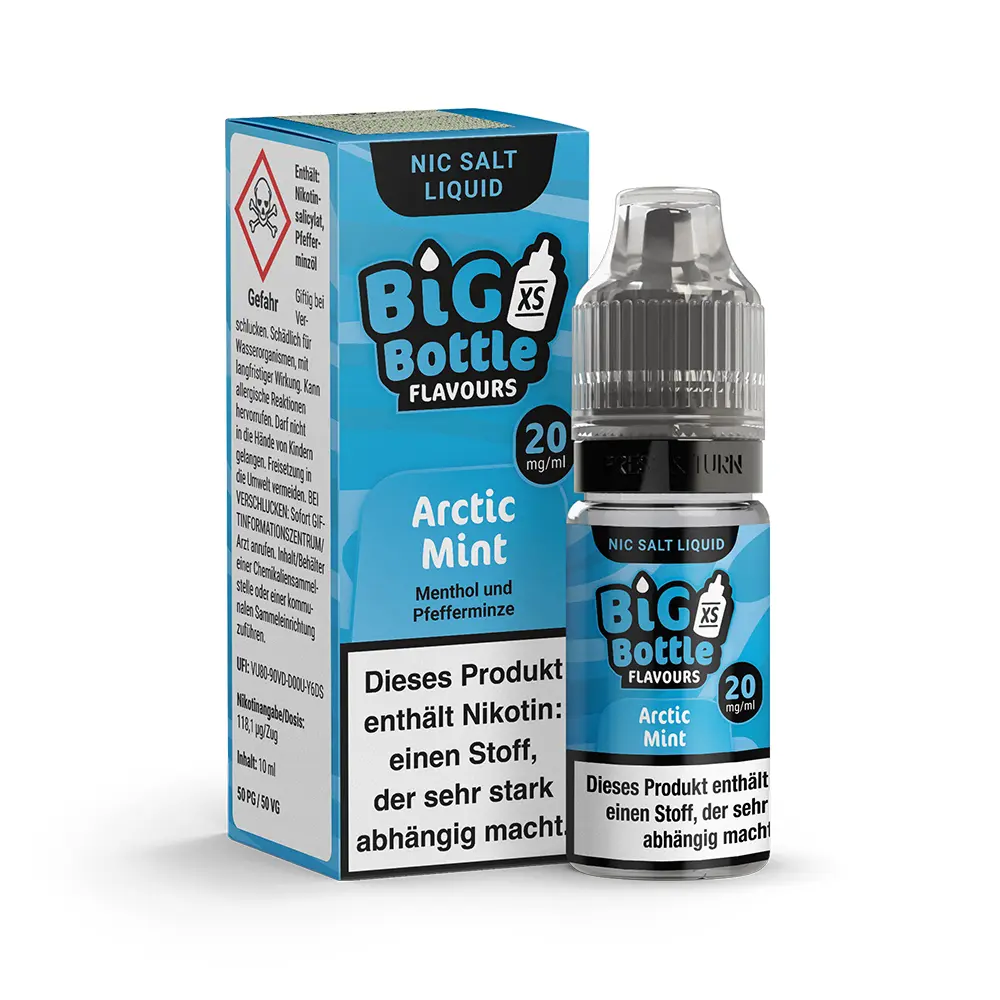 Big Bottle Flavours - Arctic Mint - 10ml 20mg Nikotinsalz  