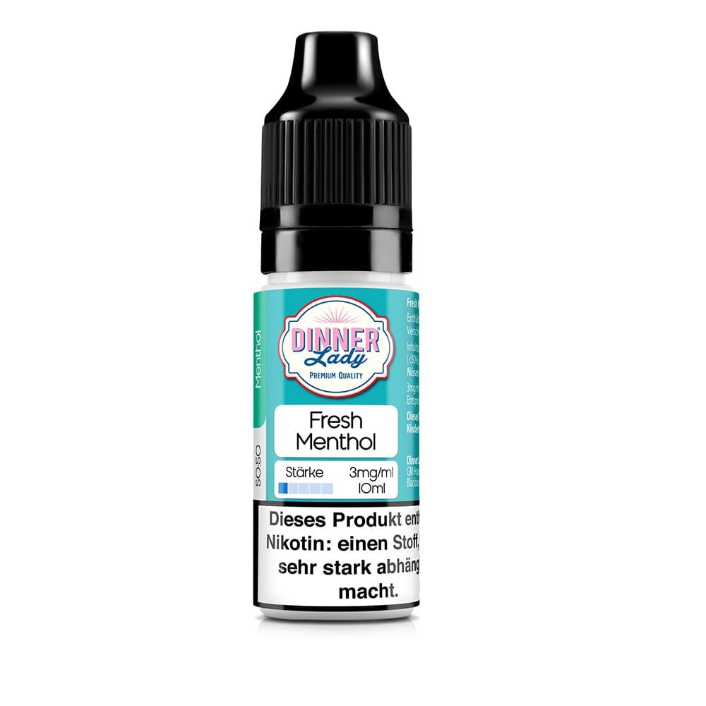 Dinner Lady Liquid Fresh Menthol 3mg