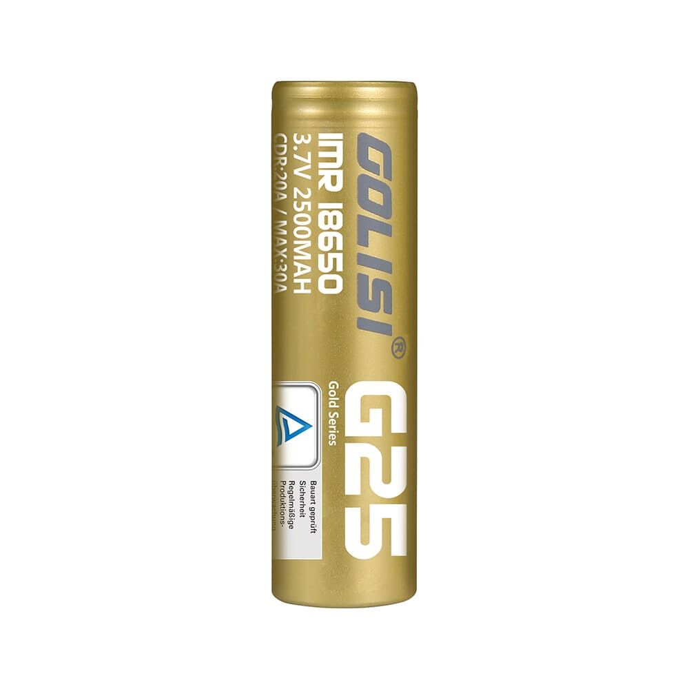 Golisi G25 Akku 18650 2500mAh/20A