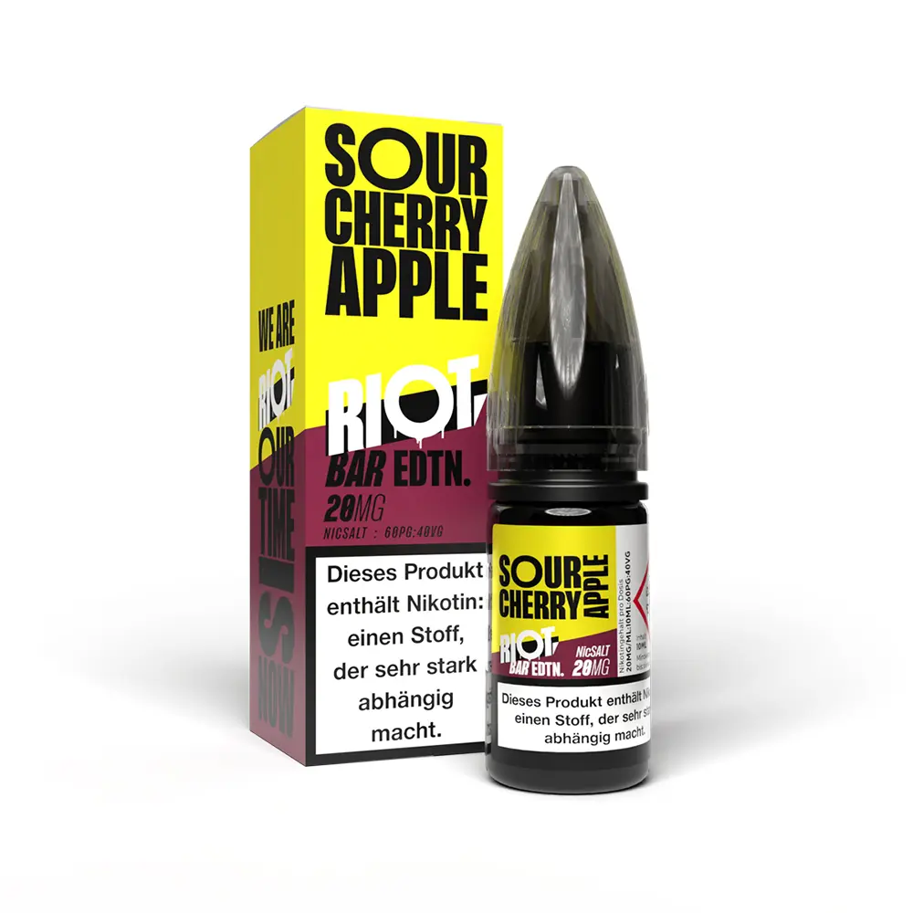 Riot Squad Nikotinsalz - Sour Cherry Apple - Liquid 20mg 10ml 