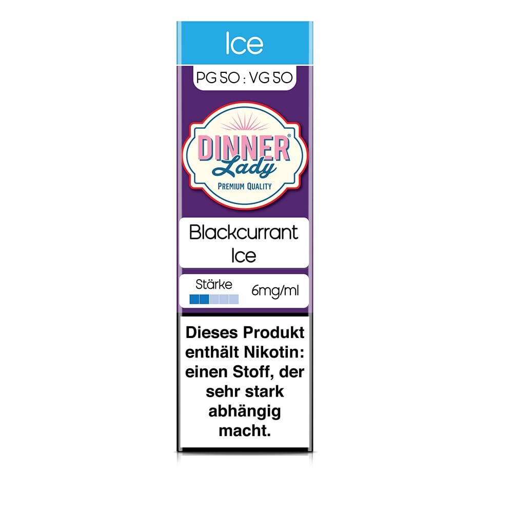 Dinner Lady Liquid Blackcurrant Ice 6mg