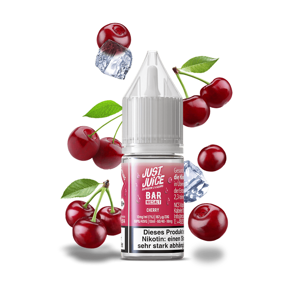 Just Juice Nikotinsalz - Cherry - 10ml Liquid 10mg  C