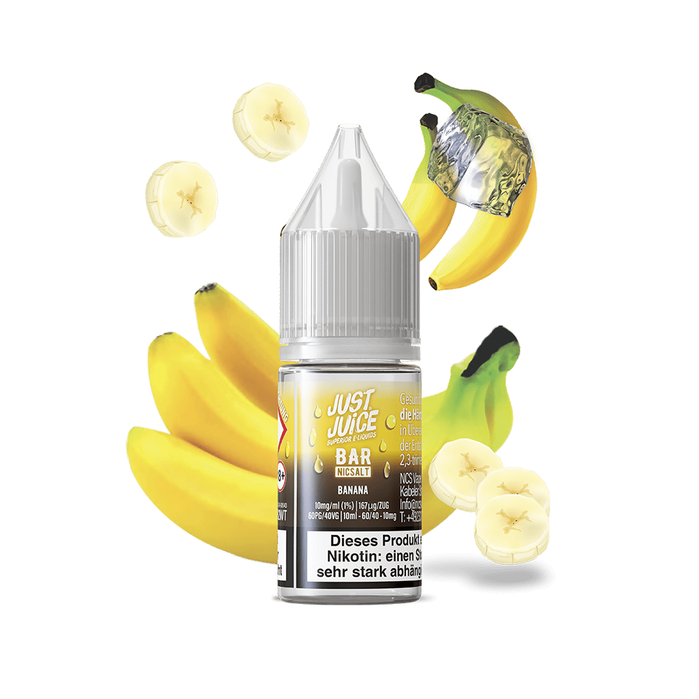 Just Juice Nikotinsalz - Banana - 10ml Liquid 10mg  C