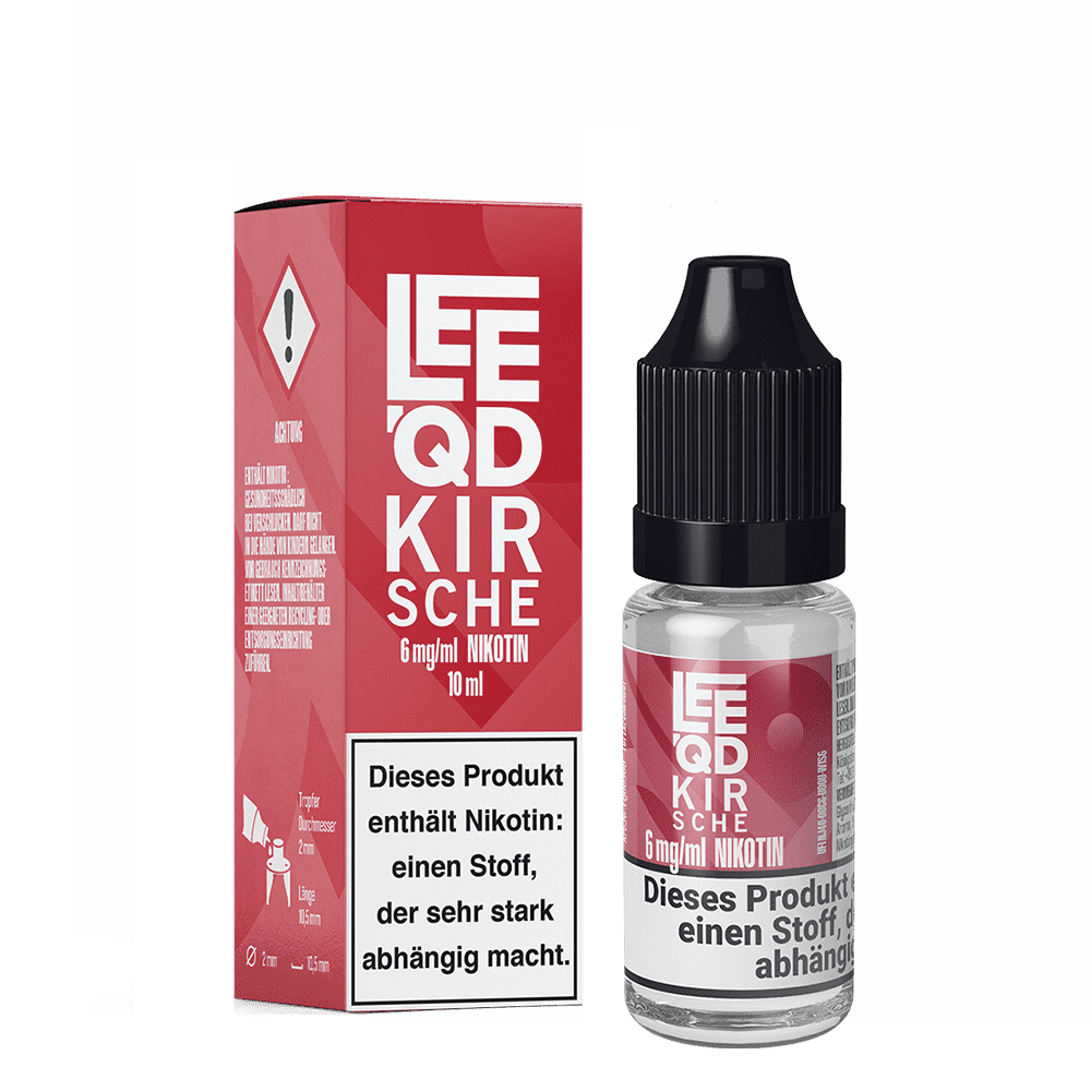 LEEQD Liquid Fruit Kirsche 6mg