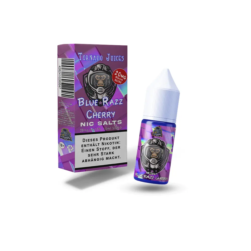 Tornado Juices Blue Razz Cherry 20mg Nikotinsalz Liquid