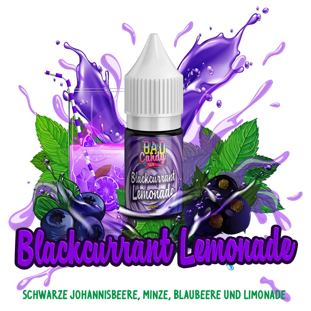 Bad Candy - Blackcurrant Lemonade - Aroma 10ml 