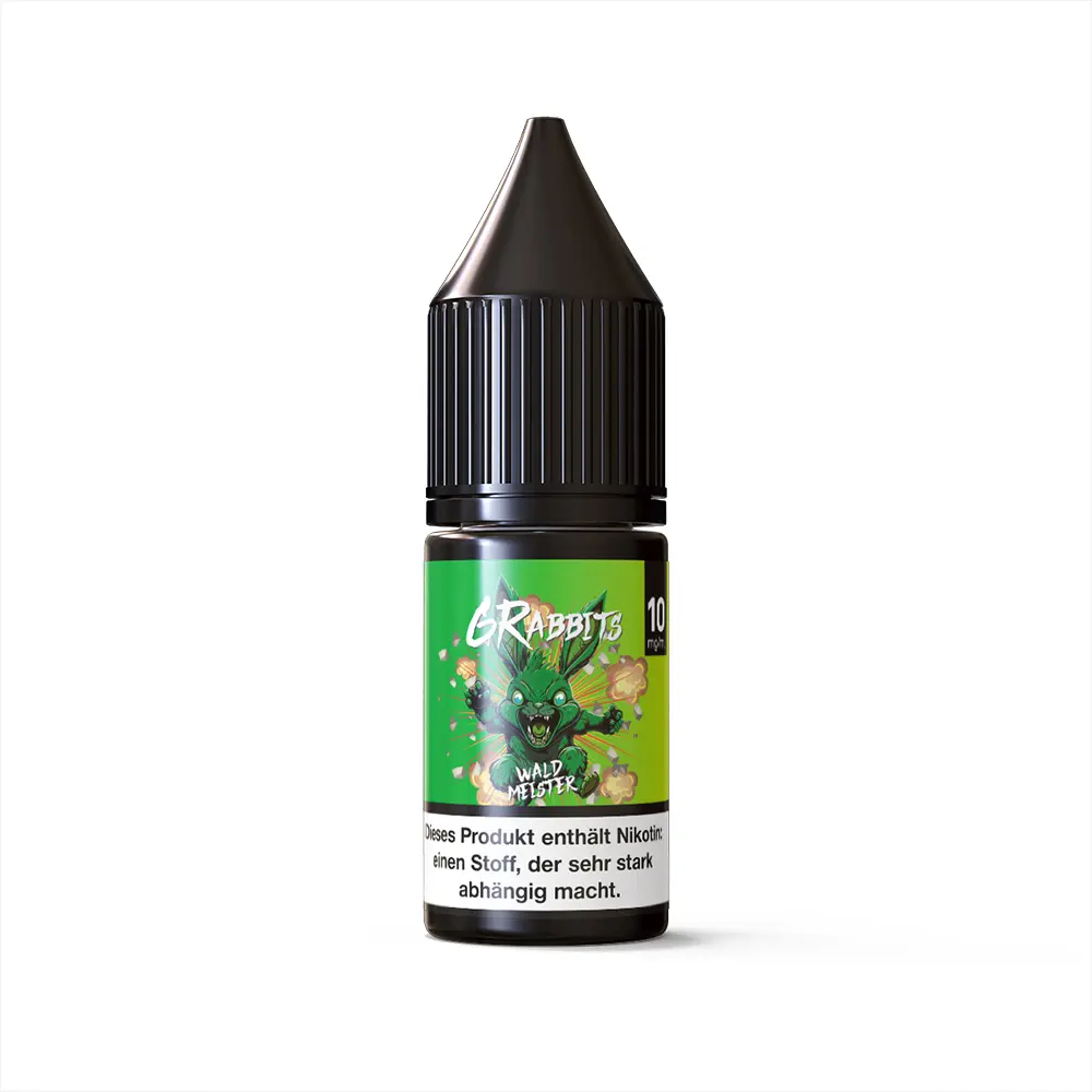 6Rabbits Nikotinsalz - Waldmeister - 10mg Liquid 10ml 