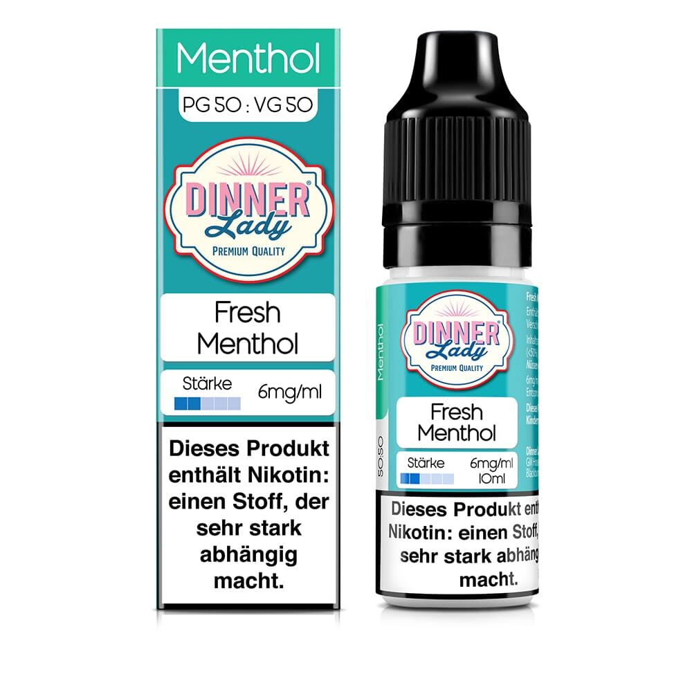 Dinner Lady Liquid Fresh Menthol 6mg