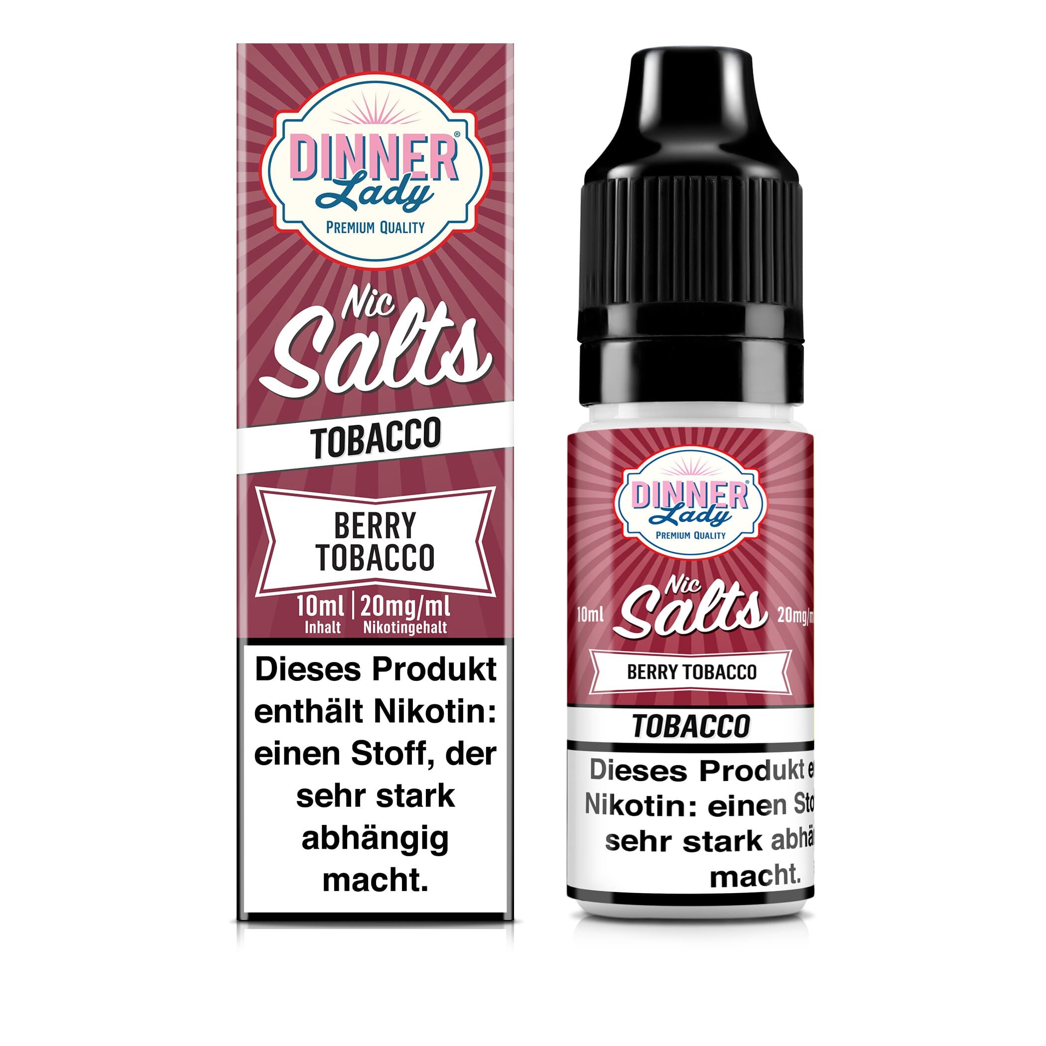 Dinner Lady Berry Tobacco Nikotinsalz Liquid 20mg