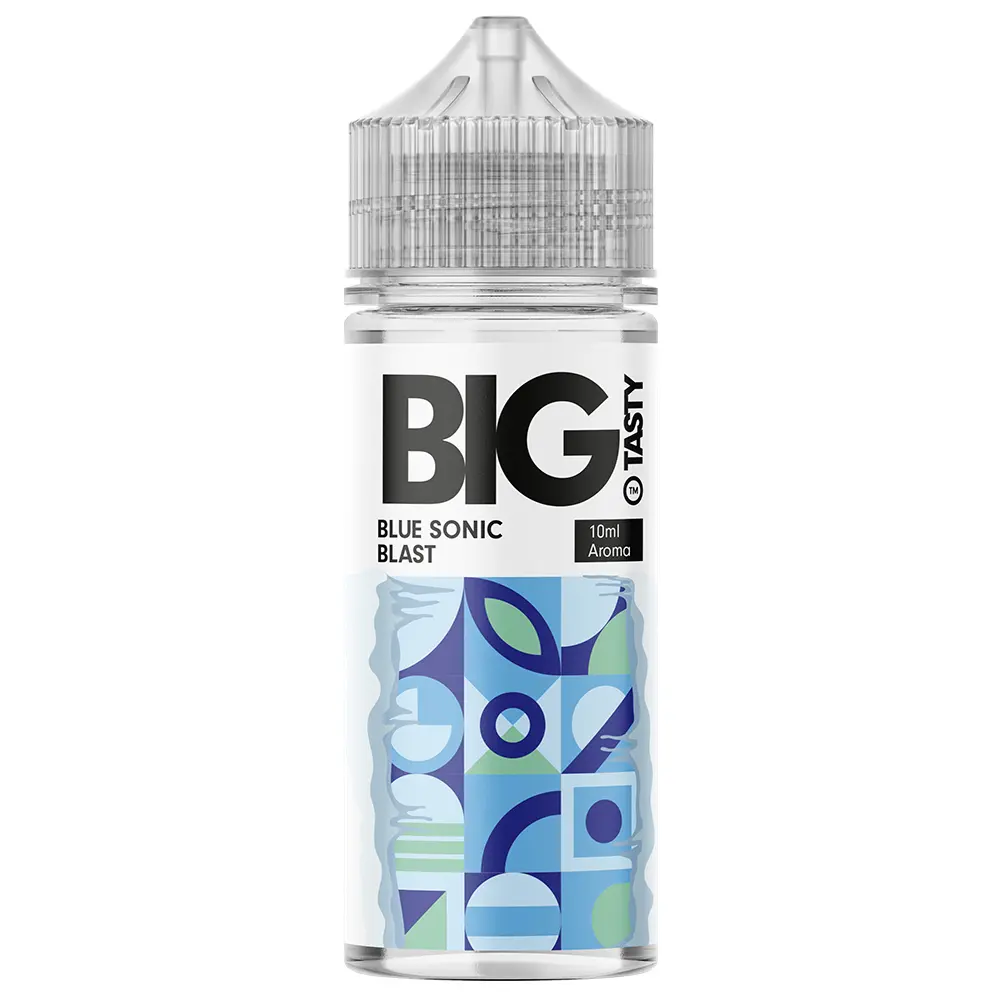 Big Tasty Longfill - Blue Sonic Blast - 10ml in 120ml Flasche 