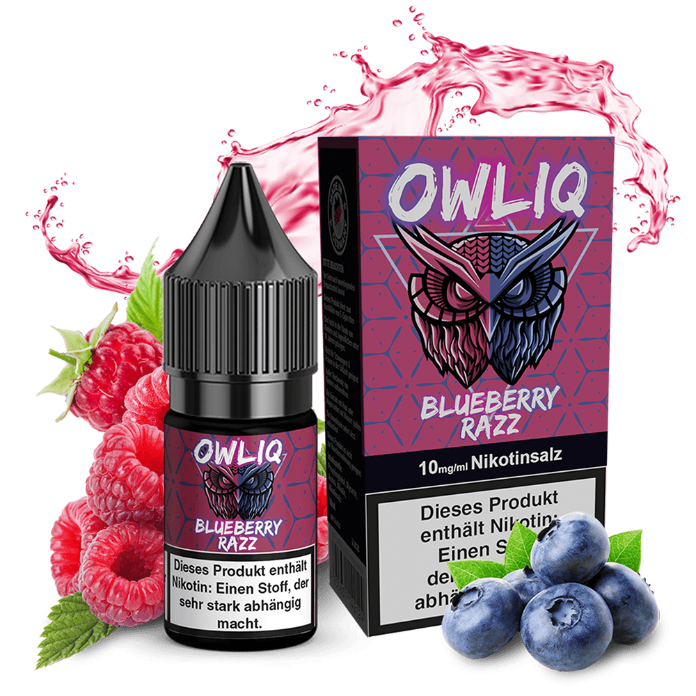 OWLIQ Blue Razz Nikotinsalz Liquid 10mg