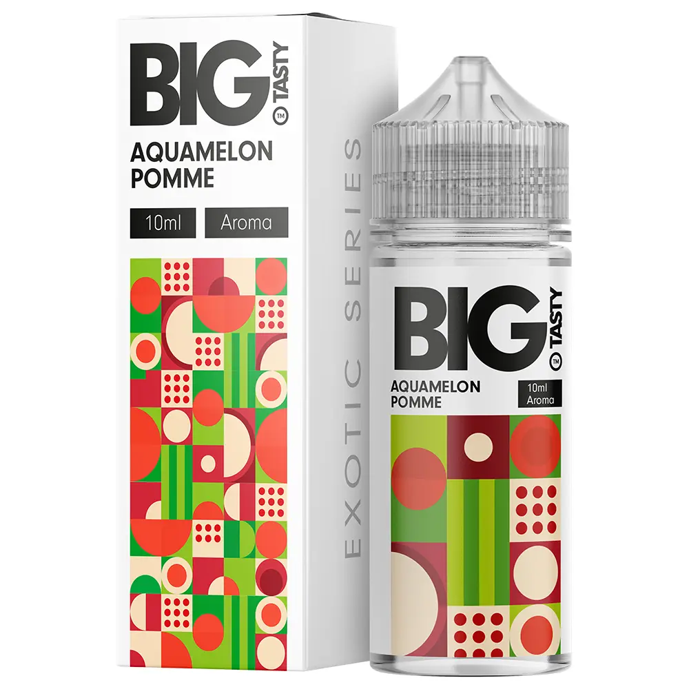 Big Tasty Longfill - Aquamelon Pome - 10ml in 120ml Flasche 