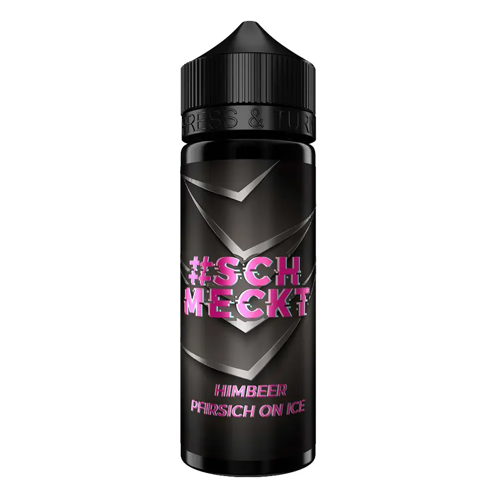 #schmeckt Himbeer Pfirsich Ice 10ml Aroma in 120ml Flasche 