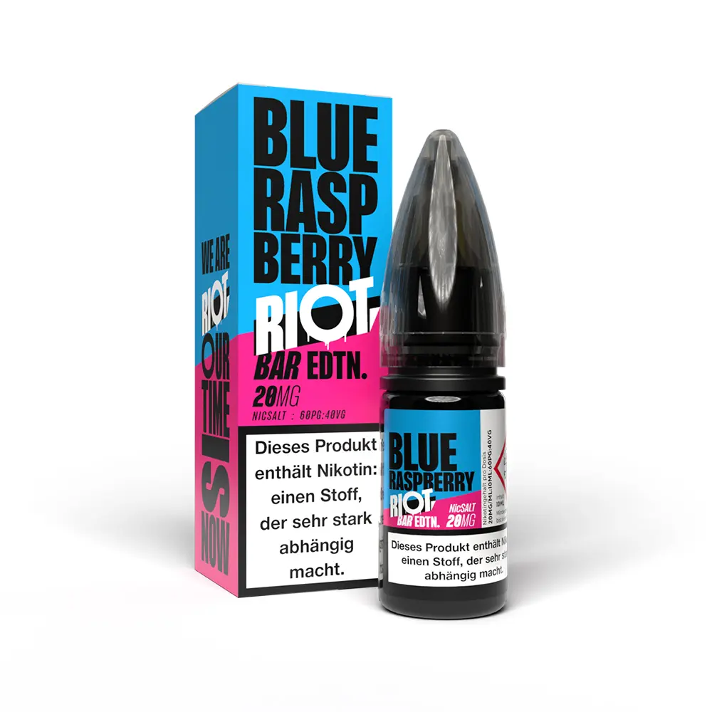 Riot Squad Nikotinsalz - Blue Raspberry - Liquid 20mg 10ml 