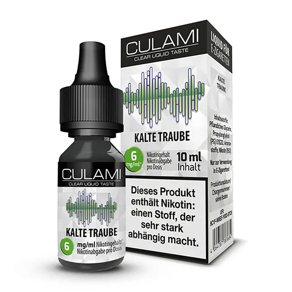 CULAMI Kalte Traube 6mg 10ml Liquid 