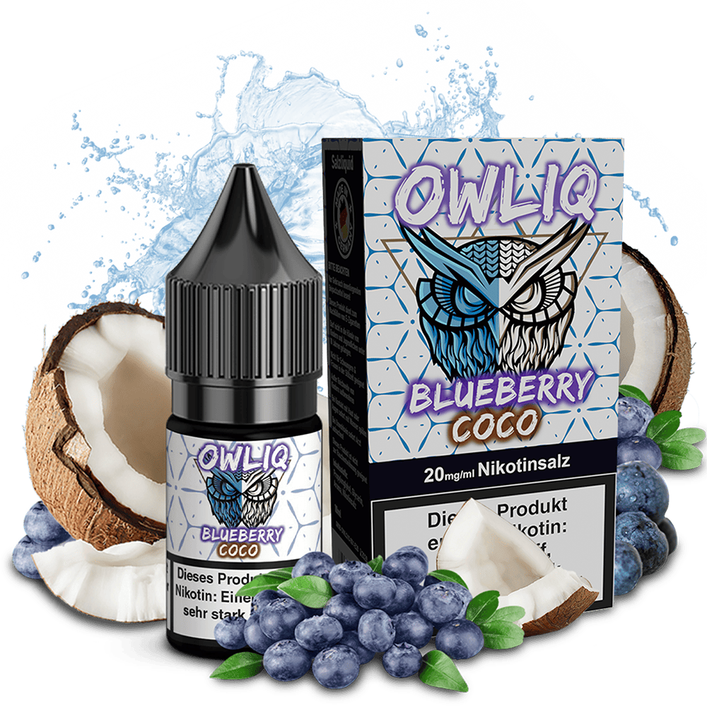 OWLIQ Blueberry Coco Nikotinsalz Liquid 10mg