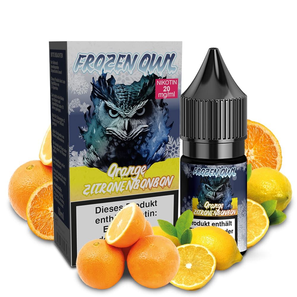 Frozen OWL Orange Zitronenbonbon Nikotinsalz Liquid 20mg