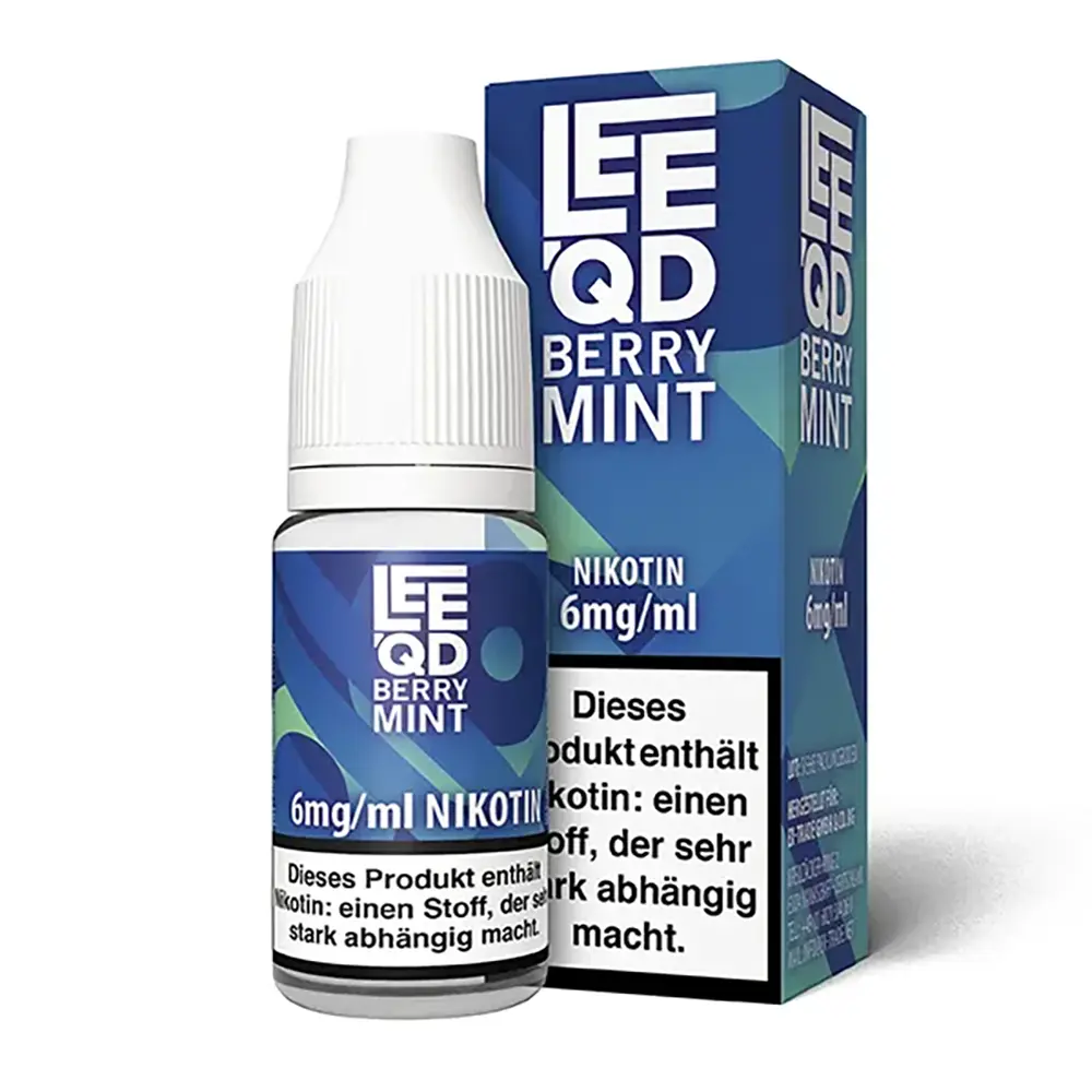 LEEQD Fresh Berry Mint 10ml 6mg Liquid 