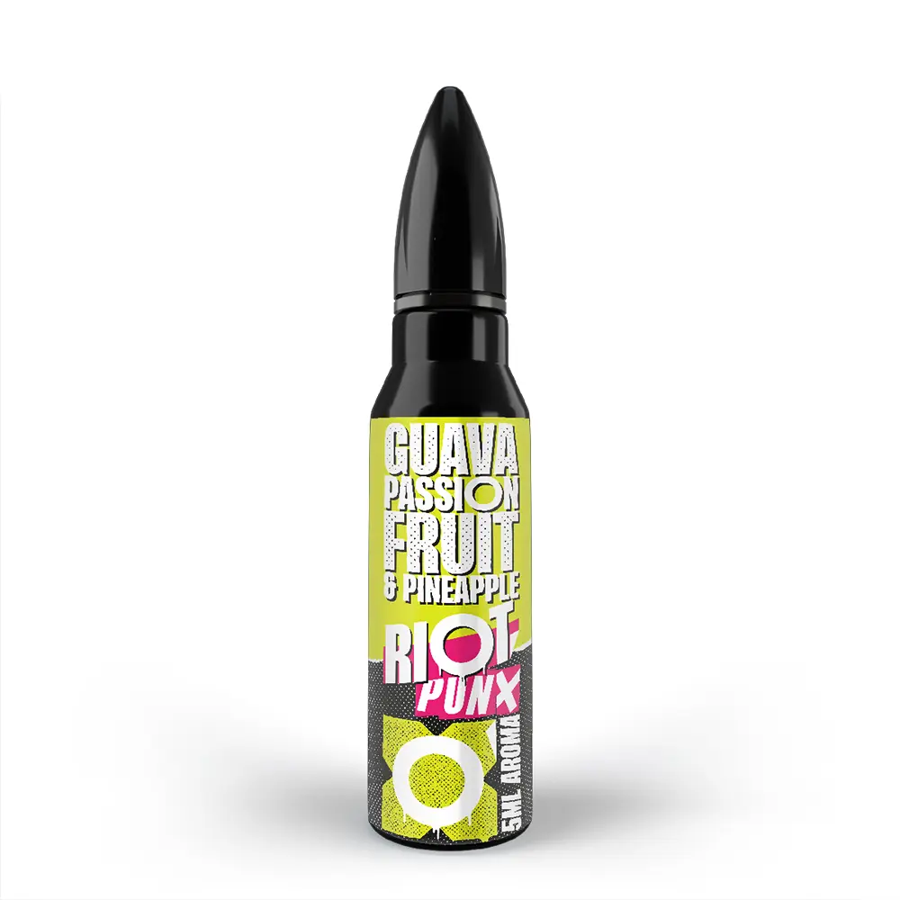 Riot Squad Aroma Longfill - Guava, Passionfruit & Pineapple - 5ml in 60ml Flasche 