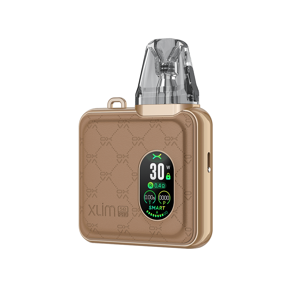 OXVA Xlim SQ Pro Pod Kit Brown Leather