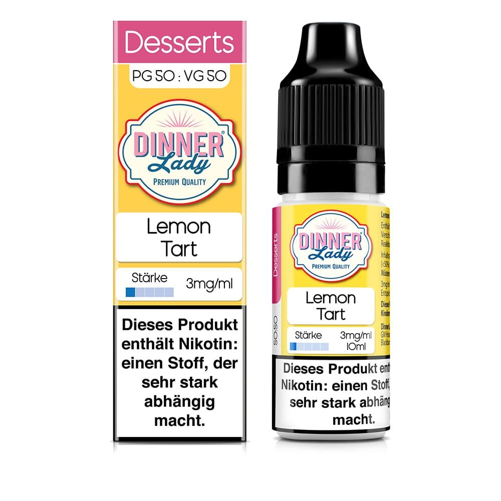 Dinner Lady Liquid Lemon Tart 3mg