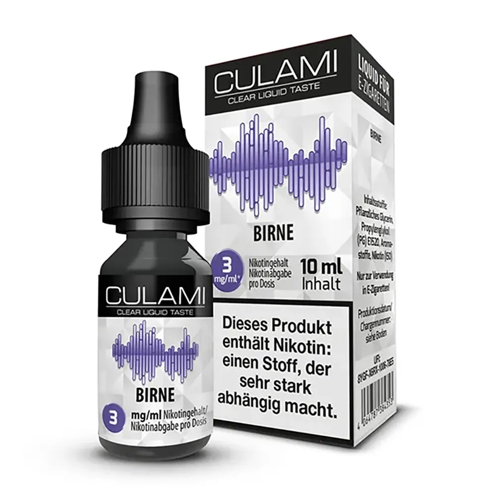 CULAMI Birne 3mg 10ml Liquid 