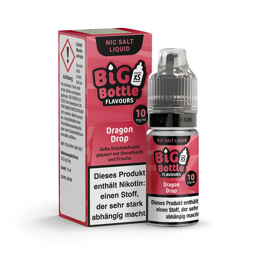 Big Bottle Flavours - Dragon Drop - 10ml 10mg Nikotinsalz 