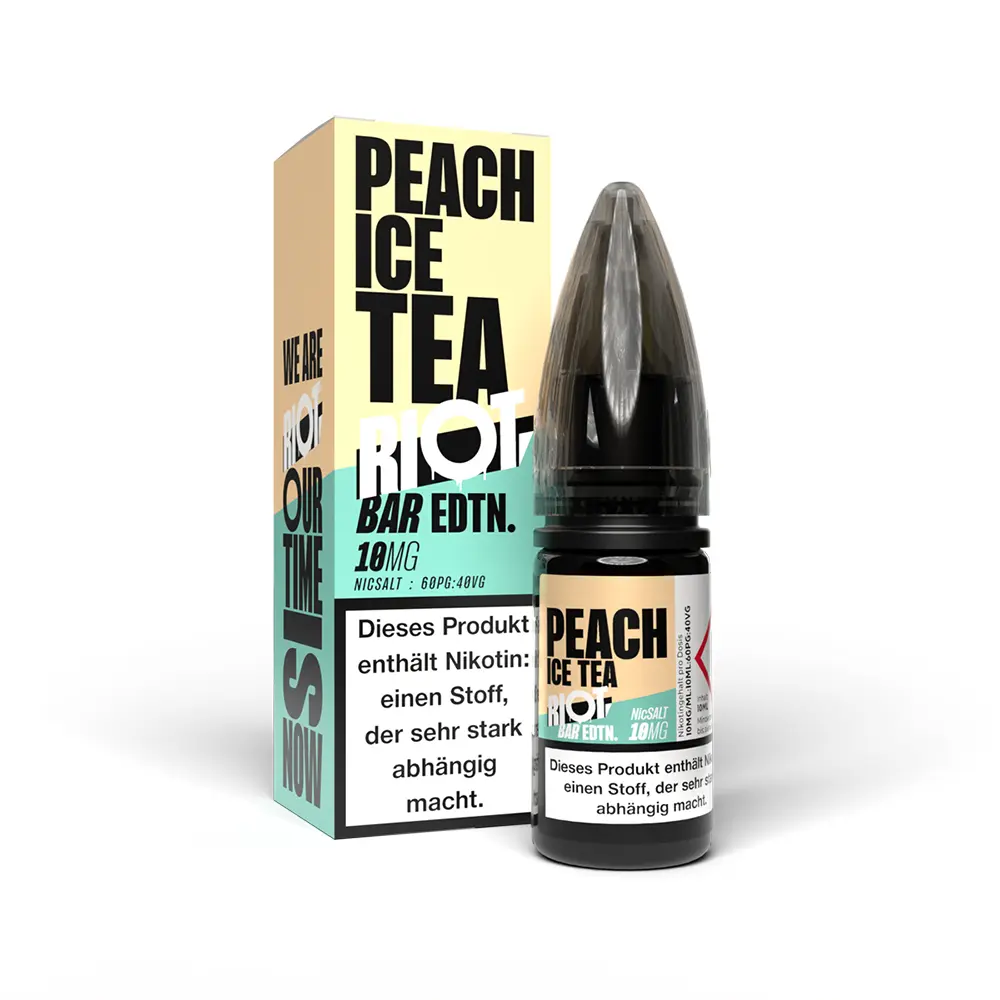 Riot Squad Nikotinsalz - Peach Ice Tea - Liquid 10mg 10ml 