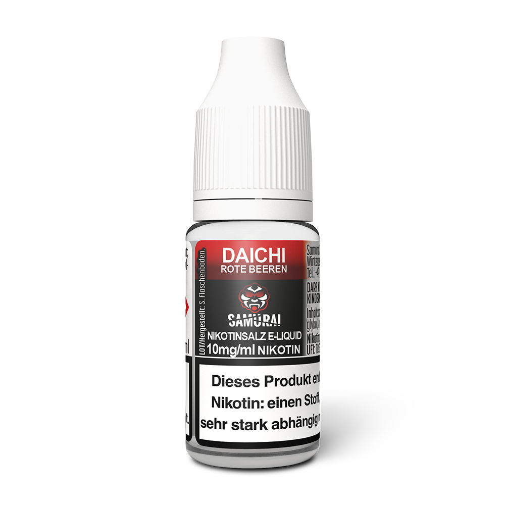 Samurai Daichi Rote Beeren Nikotinsalz Liquid 10mg