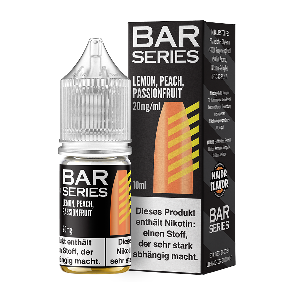 Bar Series Nikotinsalz Lemon Peach Passionsfrucht 20mg