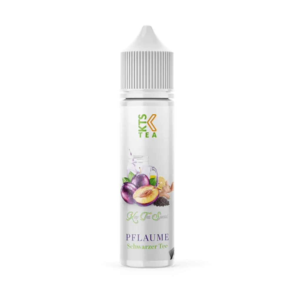 KTS Tea Line Pflaume Aroma 10ml in 60ml Flasche 