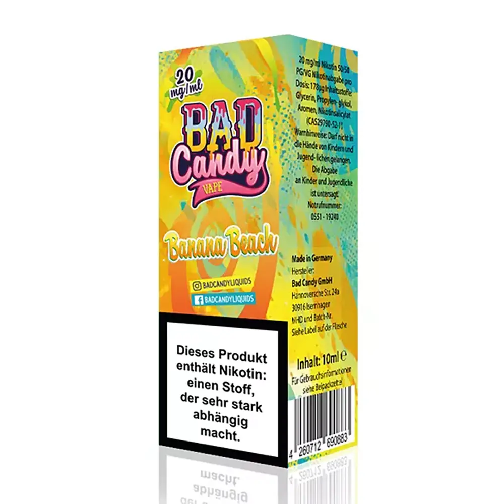 Bad Candy Banana Beach Nic Salt 20mg 