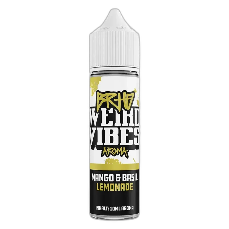 BRHD Barehead Aroma Longfill - Mango & Basil Lemonade - 10ml in 60ml Flasche 