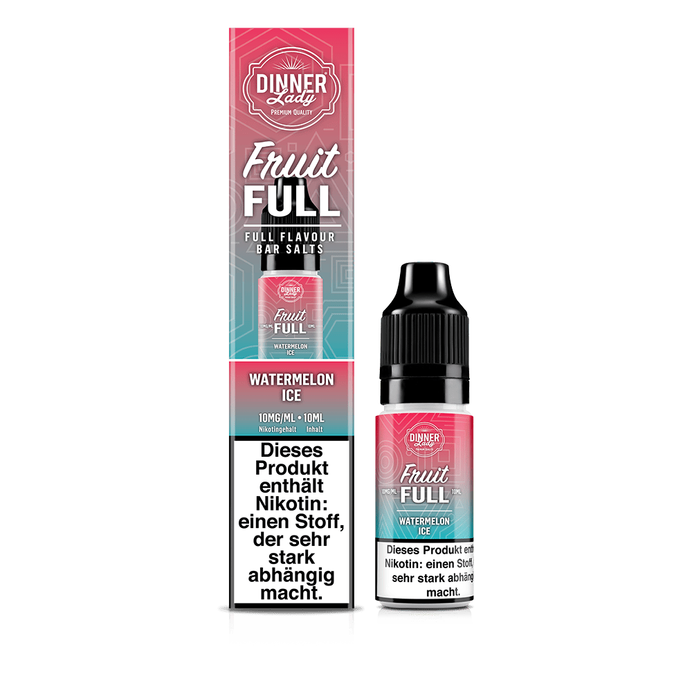 Dinner Lady Fruit Full Nikotinsalz Watermelon Ice 10ml 10mg