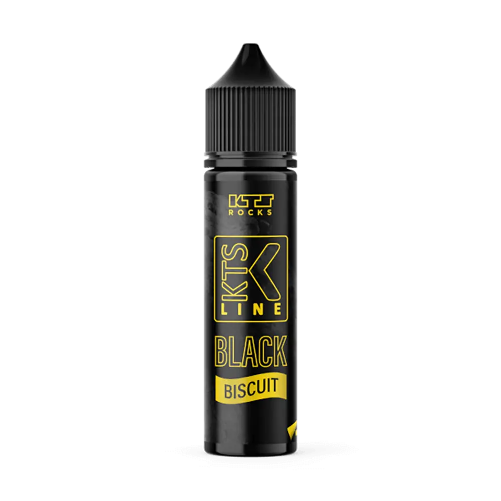 KTS Line Black Biscuit Aroma 10ml in 60ml Flasche 