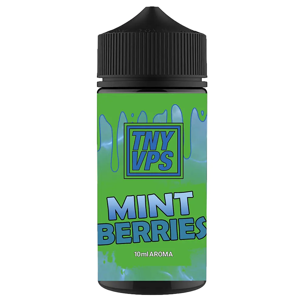 Tony Vapes Longfill - Mint Berries - 10ml in 100ml Flasche 