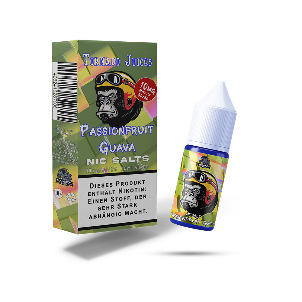 Tornado Juices Passionsfruit Guava Nikotinsalz Liquid 10mg