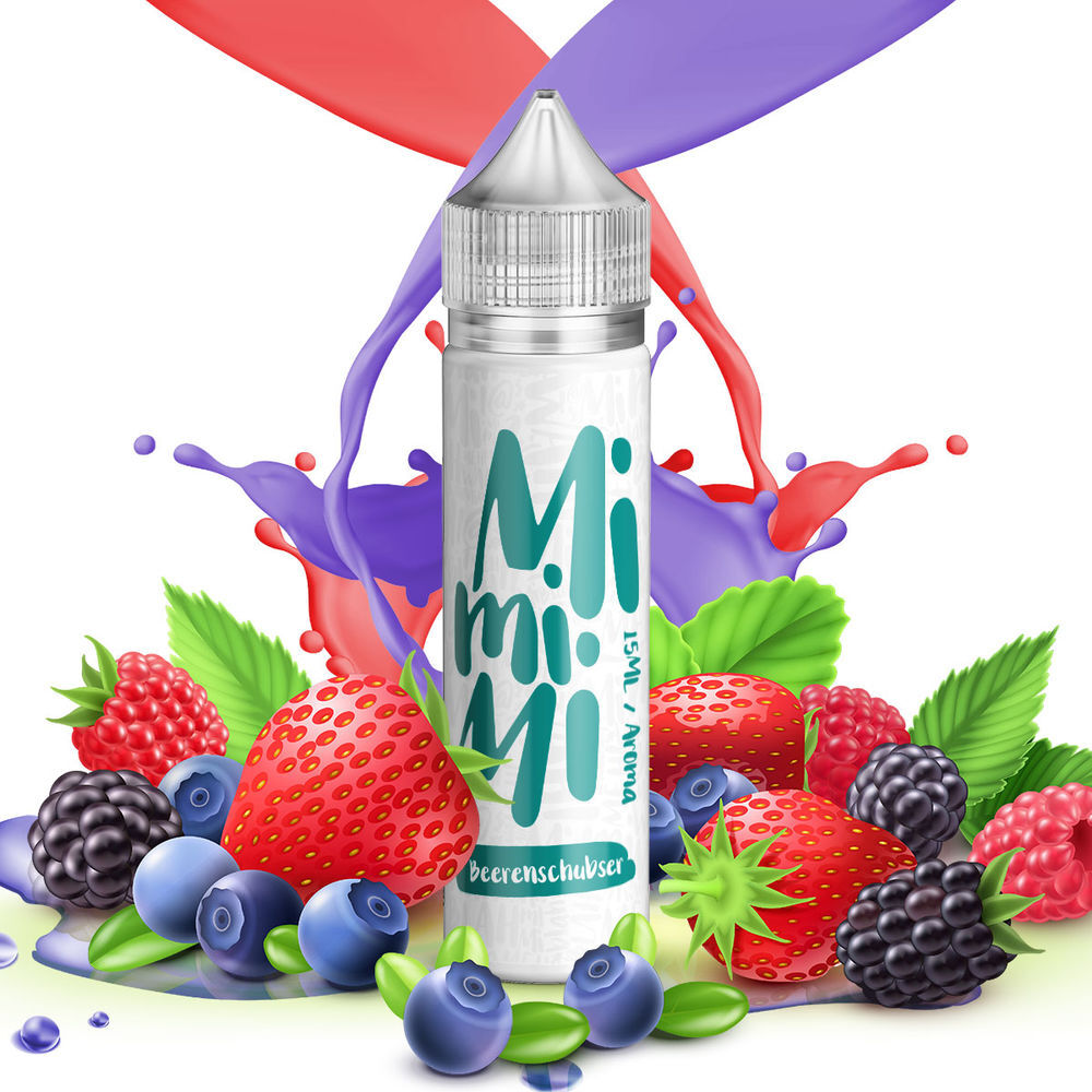 Mimimi Aroma Longfill - Beerenschubser - 5ml in 60ml Flache 