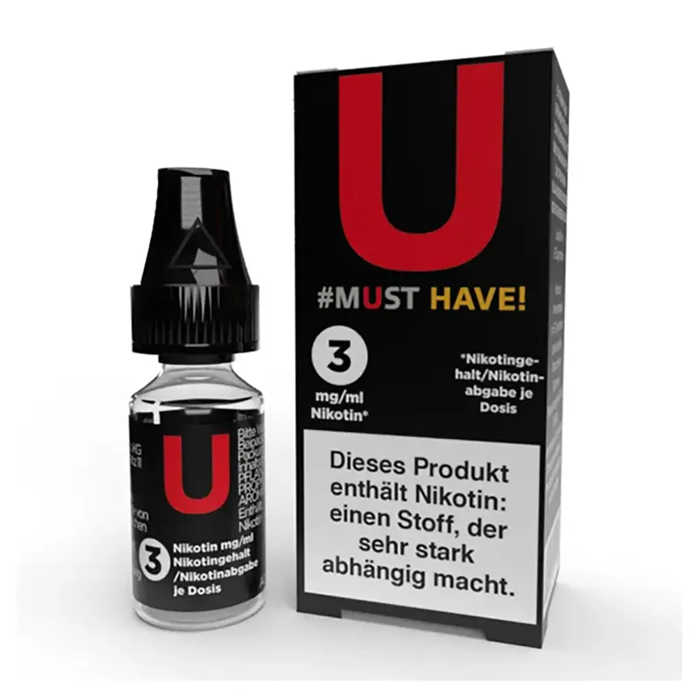 MUST HAVE U 10ml 3mg Liquid 