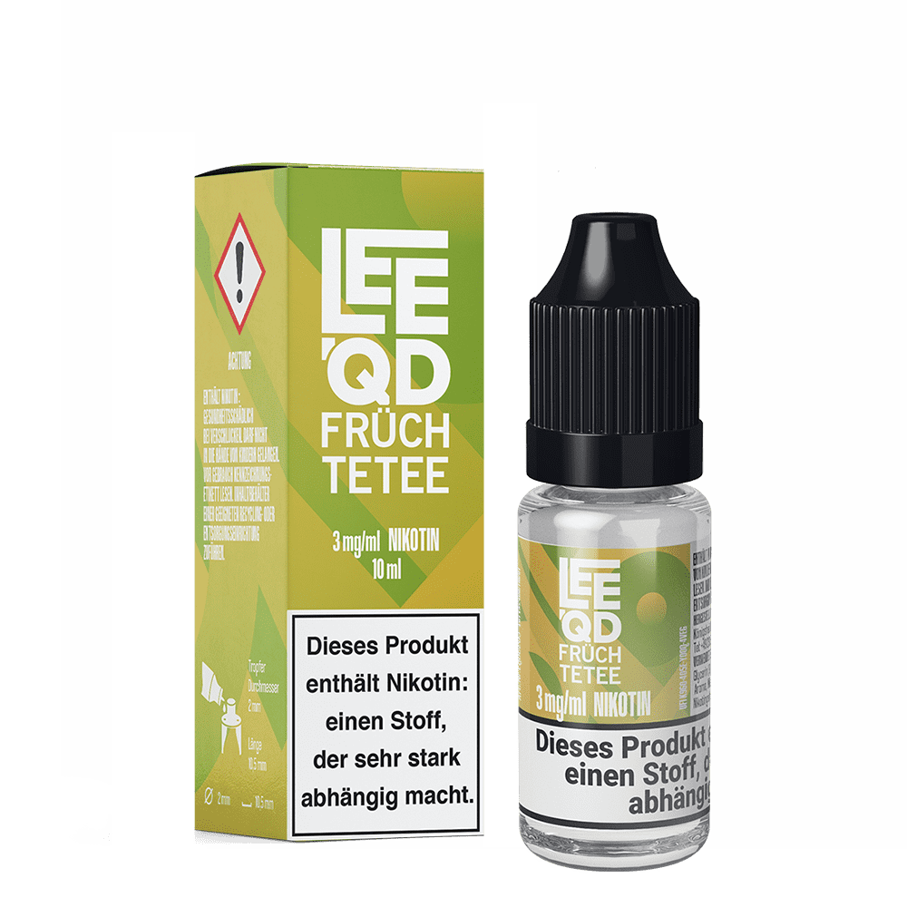 LEEQD Liquid Crazy Früchtetee 3mg