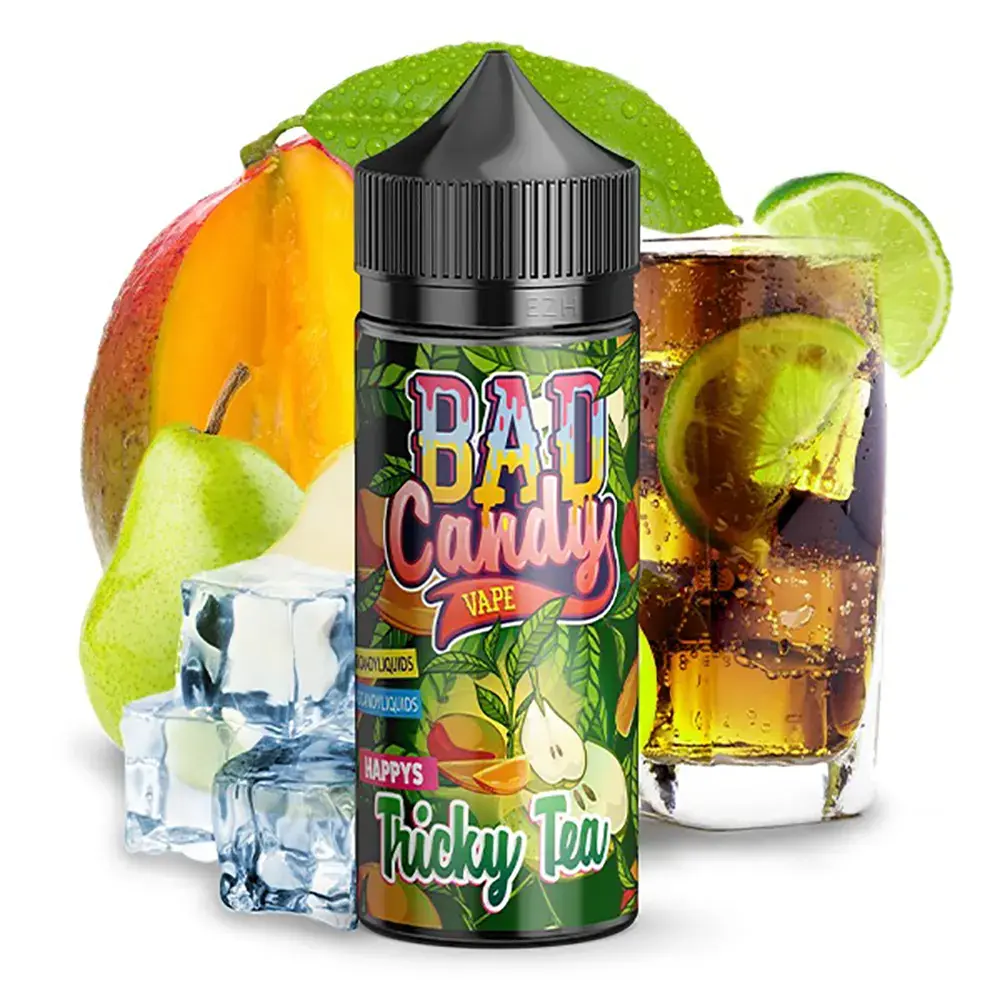 Bad Candy Tricky Tea Aroma 10ml in 120ml Flasche 